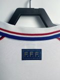 1998 France Away Retro Jersey Long Sleeve