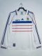 1998 France Away Retro Jersey Long Sleeve