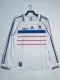 1998 France Away Retro Jersey Long Sleeve