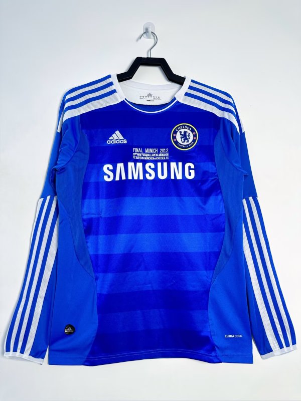 11/12 Chelsea Home Retro Jersey Long Sleeve