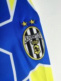 97-98 Juventus Away Retro Jersey Long Sleeve