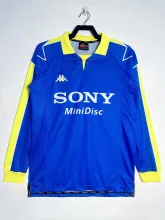 97-98 Juventus Away Retro Jersey Long Sleeve