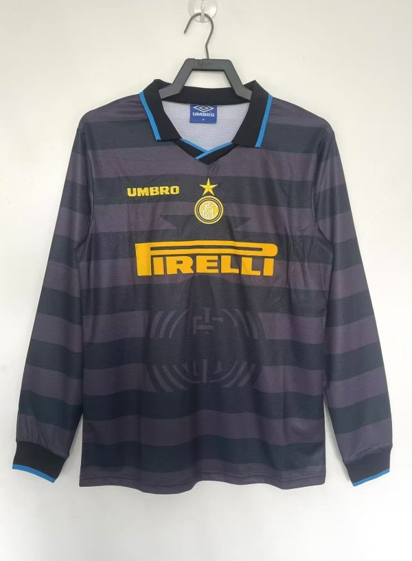 97/98 Inter Milan Third Retro Jersey Long Sleeve