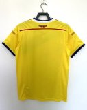 2014 Colombia Home Retro Jersey Fans Version