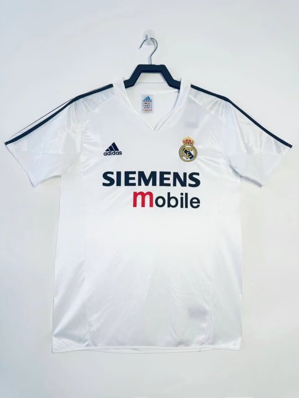 04-05 Real Madrid Home Retro Jersey