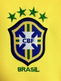 1998 Brazil Home Retro Jersey Long Sleeve