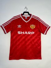 86/88 Man United Home Retro Jersey