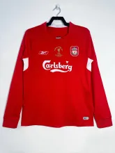 04/05 Liverpool Home Retro Jersey Long Sleeve