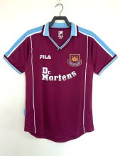99/01 West Ham Home Retro Jersey