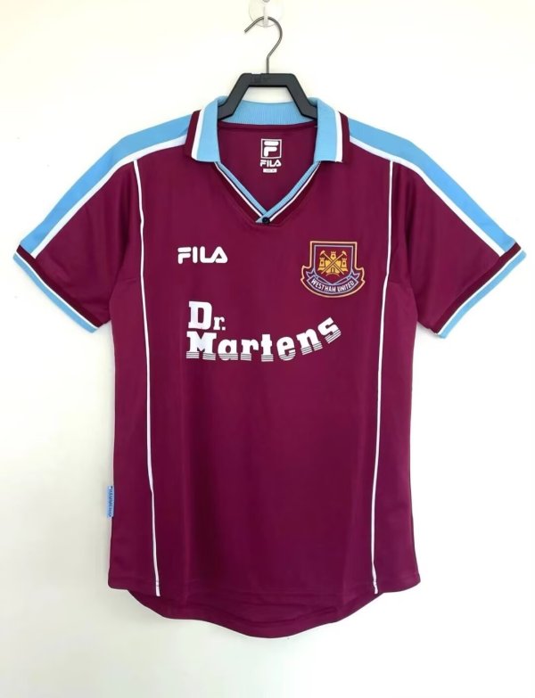 99/01 West Ham Home Retro Jersey