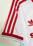 86/88 Man United Away White Retro Jersey