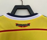 2014 Colombia Home Retro Jersey Fans Version