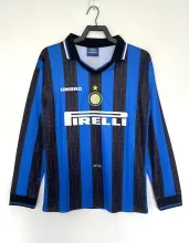 97/98 Inter Milan Home Retro Jersey Long Sleeve