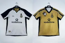 01/02 Man United 100th Anniversary Both Sides Retro Jersey