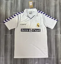89/90 Real Madrid Home Retro Jersey