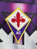 92/93 Florentine Away Retro Jersey Long Sleeve