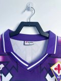 92/93 Florentine Away Retro Jersey Long Sleeve