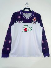 92/93 Florentine Away Retro Jersey Long Sleeve