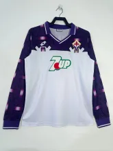 92/93 Florentine Away Retro Jersey Long Sleeve