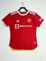 21/22 Man United Home Jersey Player Version 1:1 Quality