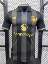 25/26 Man United Black Jersey Player Version 1:1 Quality