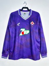92/93 Florentine Home Retro Jersey Long Sleeve