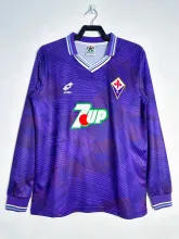 92/93 Florentine Home Retro Jersey Long Sleeve