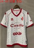 24/25 SSC Bari White Jersey Fans Version Thai Quality