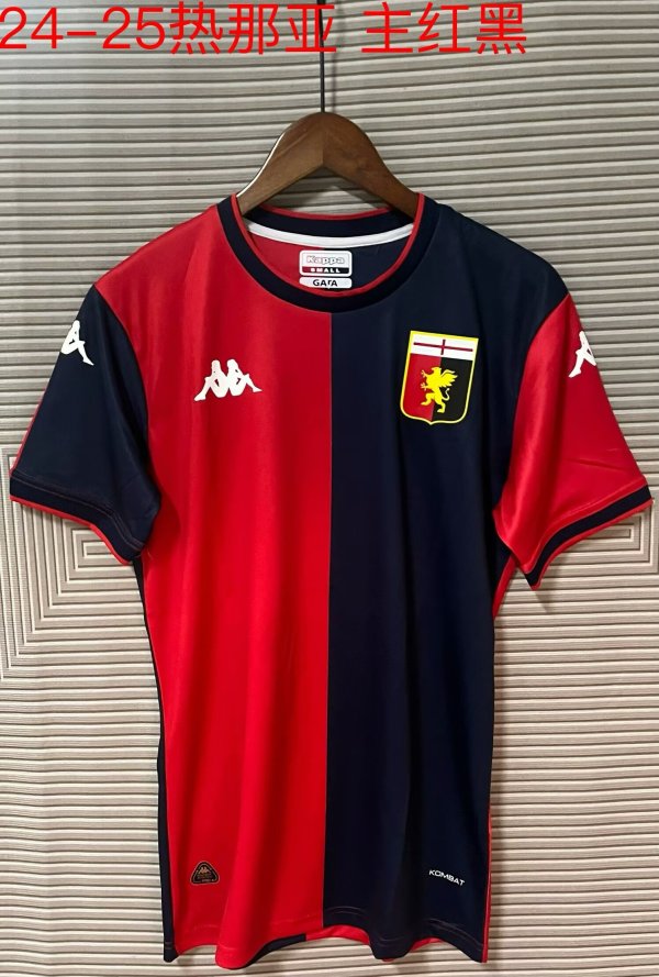 24/25 Genoa C.F.C Home Jersey Fans Version Thai Quality