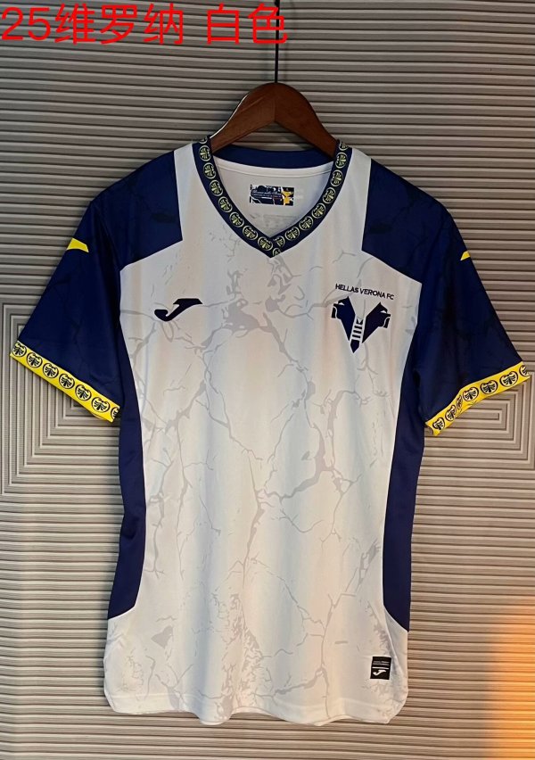 24/25 Hellas Verona F.C. Away Jersey Fans Version Thai Quality
