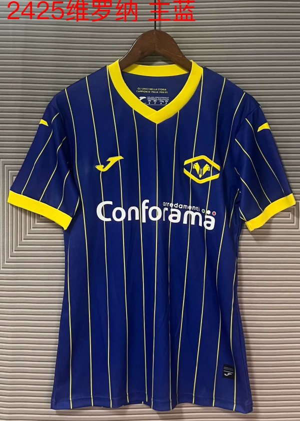 24/25 Hellas Verona F.C. Home Jersey Fans Version Thai Quality