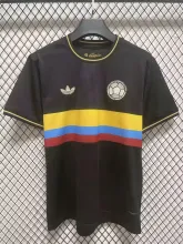 2025 COLOMBIA 100TH ANNIVERSARY EDITION BLACK FANS SOCCER JERSEY