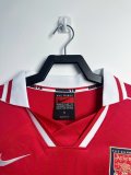 96/97 Arsenal Home Retro Jersey Long Sleeve