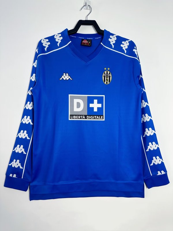 99/00 Juventus Away Retro Jersey Long Sleeve