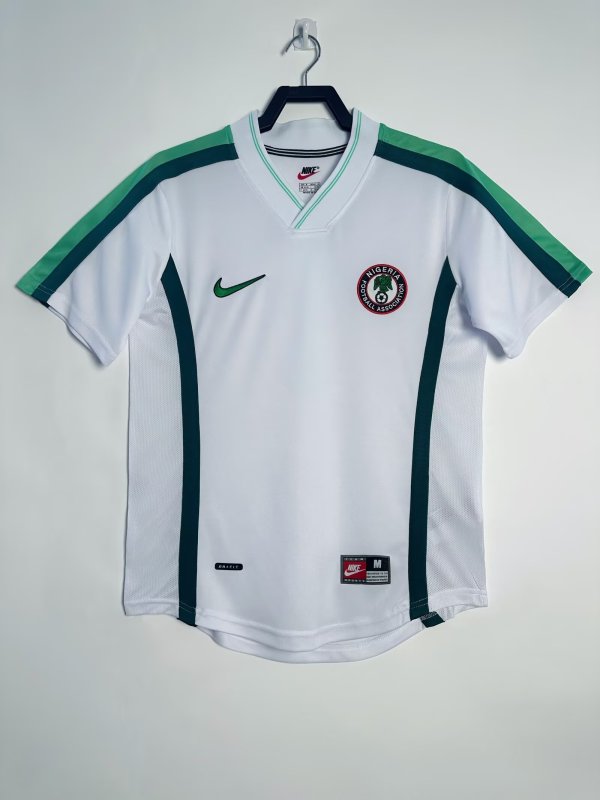 1998 Nigeria Away Retro Jersey Fans Version