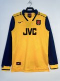 96/97 Arsenal Away Retro Jersey Long Sleeve