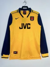 96/97 Arsenal Away Retro Jersey Long Sleeve