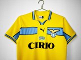 98/99 Lazio Yellow Retro Jersey Thai Quality