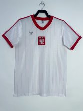 1982 Poland Home Retro Soccer Jersey Fans Version  1:1 Quality