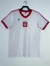 1982 Poland Home Retro Soccer Jersey Fans Version  1:1 Quality