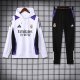 24/25 Real Madrid White Jacket Tracksuit Thai Quality