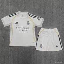 25/26 Real Madrid Home Kids Jersey