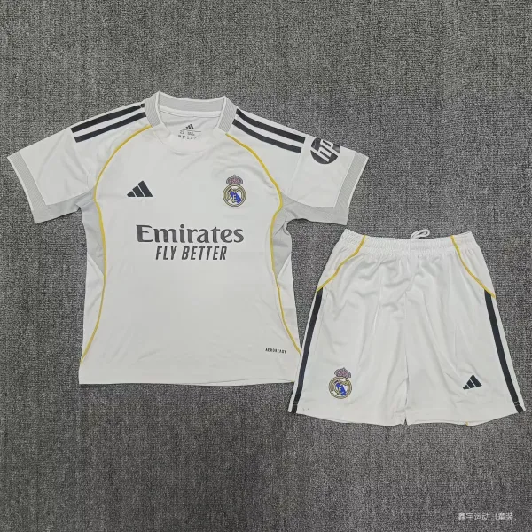 25/26 Real Madrid Home Kids Jersey