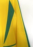 2002 Brazil Home Retro Jersey Long Sleeve
