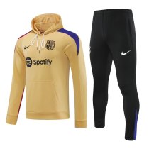 24/25 Barcelona Beige Jacket Tracksuit Thai Quality