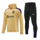 24/25 Barcelona Beige Jacket Tracksuit Thai Quality