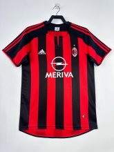 03/04 AC Milan Home Retro Jersey