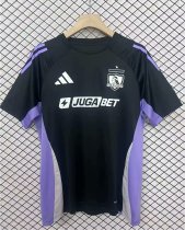 25/26 Colo-Colo Traing Jersey Black Fans Soccer Jersey