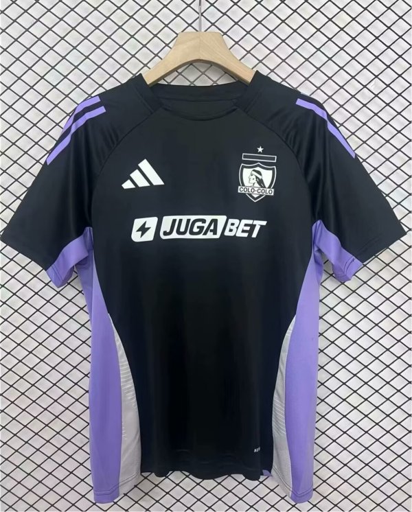 25/26 Colo-Colo Traing Jersey Black Fans Soccer Jersey
