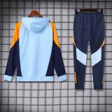 24/25 Real Madrid Dark Blue Jacket Tracksuit Thai Quality